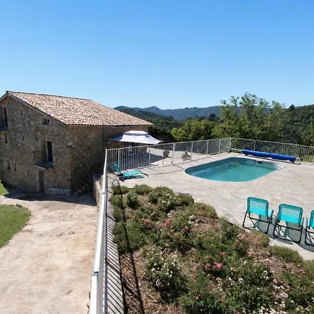 L'art Des Cles - En Pierre Avec Piscine Privee Villa Pont-de-Labeaume